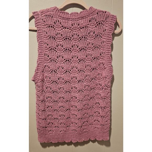 Heartloom Knit Vest Sweater , Larissa Tank, New, Size L - Picture 2 of 6